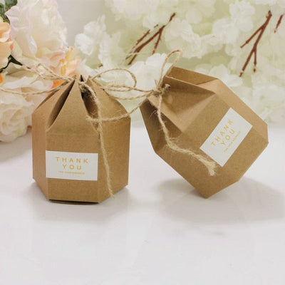 Kraft Paper Candy Gift Boxes