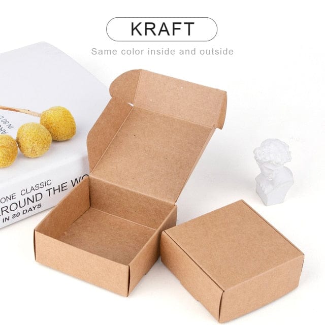Kraft Packaging Gift Box (10pcs)
