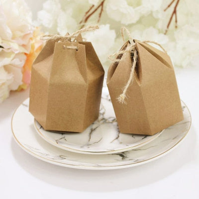 Thank You Kraft Paper Candy Gift Boxes (10PCS)