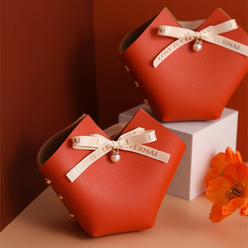 Nordic Style Candy Box Leather Compact (12PCS)