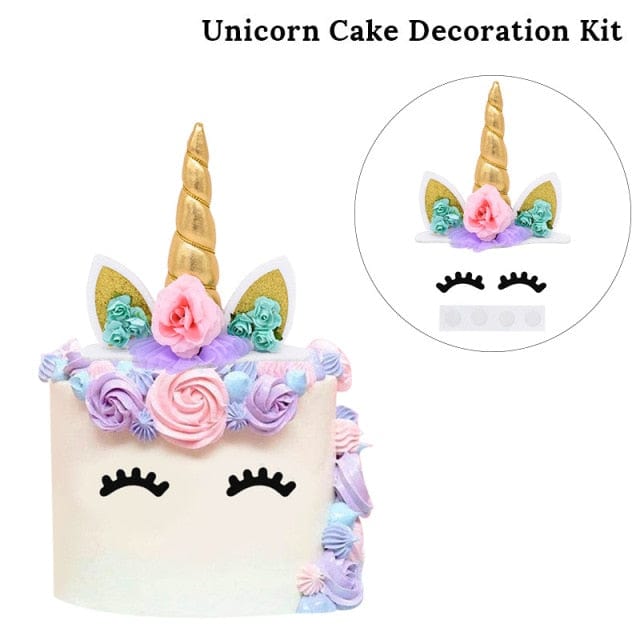 1Set Rainbow Unicorn Balloon Decorations