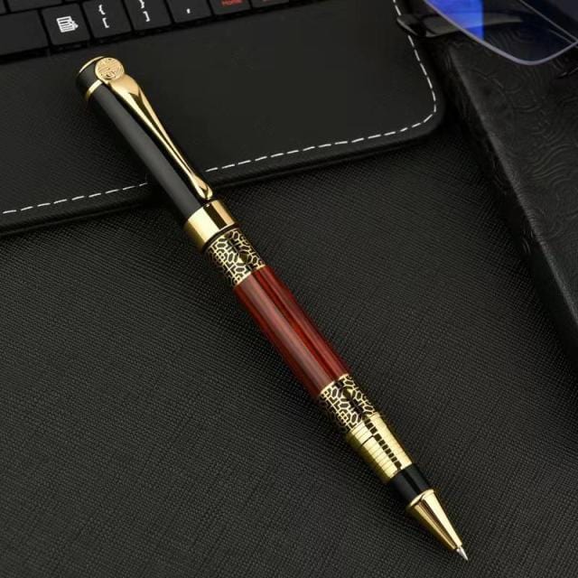 High Quality Full Metal Brand Roller Ballpoint Pen Office Executive Business Men Writing Pen Buy 2 Send Gift