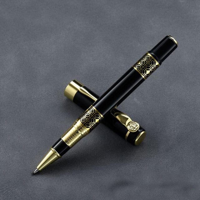 High Quality Full Metal Brand Roller Ballpoint Pen Office Executive Business Men Writing Pen Buy 2 Send Gift