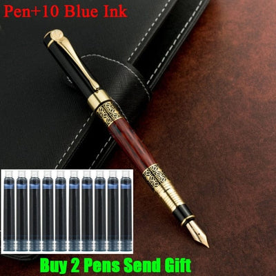 High Quality Full Metal Brand Roller Ballpoint Pen Office Executive Business Men Writing Pen Buy 2 Send Gift