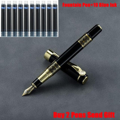 High Quality Full Metal Brand Roller Ballpoint Pen Office Executive Business Men Writing Pen Buy 2 Send Gift