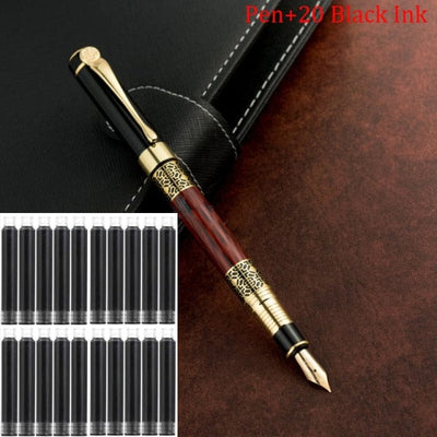 High Quality Full Metal Brand Roller Ballpoint Pen Office Executive Business Men Writing Pen Buy 2 Send Gift