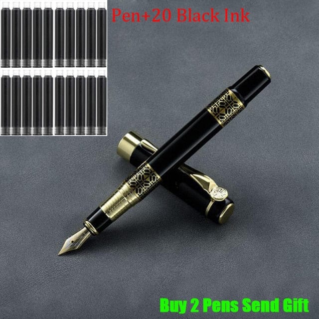 High Quality Full Metal Brand Roller Ballpoint Pen Office Executive Business Men Writing Pen Buy 2 Send Gift