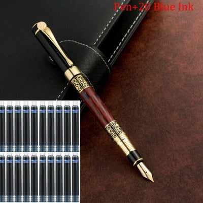 High Quality Full Metal Brand Roller Ballpoint Pen Office Executive Business Men Writing Pen Buy 2 Send Gift