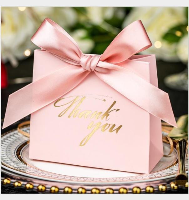 New Pink Mini Marble Gift Bag Wedding Favours Gift Box For Party Baby Shower Paper Chocolate Boxes Christmas Package candy Boxes
