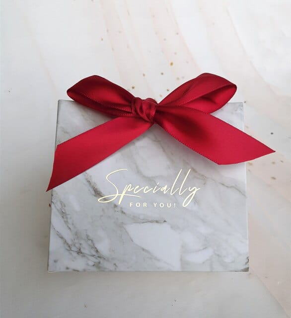 New Pink Mini Marble Gift Bag Wedding Favours Gift Box For Party Baby Shower Paper Chocolate Boxes Christmas Package candy Boxes