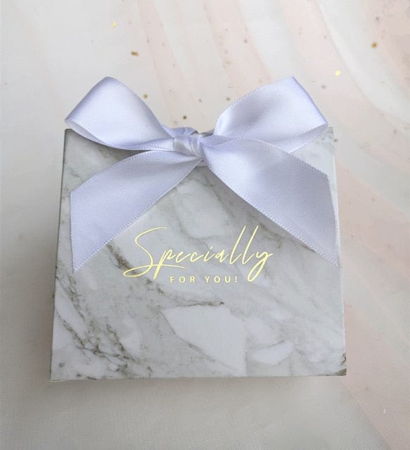 New Pink Mini Marble Gift Bag Wedding Favours Gift Box For Party Baby Shower Paper Chocolate Boxes Christmas Package candy Boxes