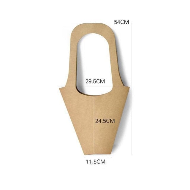 Kraft Paper Flower Bags (10PCS)