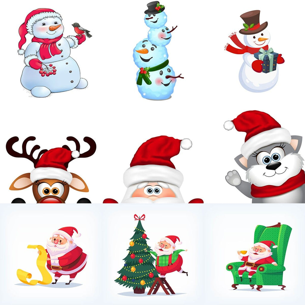Christmas reindeer Set Paper