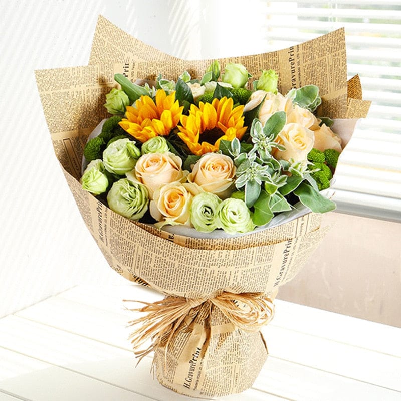 News-paper for Wrapping Flower Packing Paper Flower Wrapping Paper Gift Wrapping Package Tissue Paper