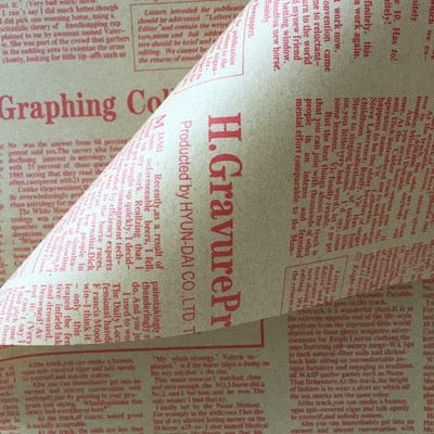 News-paper for Wrapping Flower Packing Paper Flower Wrapping Paper Gift Wrapping Package Tissue Paper