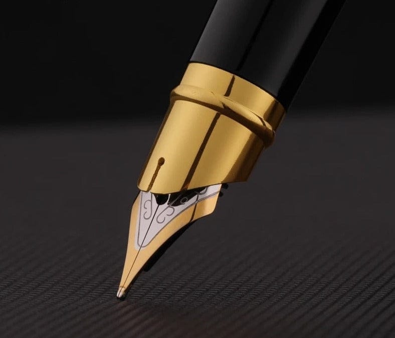 Hero Pen Black 3802 Iraurita Fountain Fine nib Calligraphy Writing Pens Office School Gift