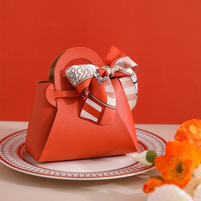 10 PCS Handbag Shape Candy Box