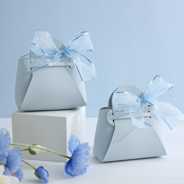 10 PCS Handbag Shape Candy Box