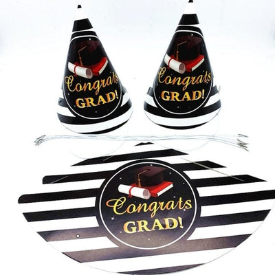Graduation Season Holiday Party Disposable Tableware Supplies Show Paper Plate Cup Paper Towel BAG